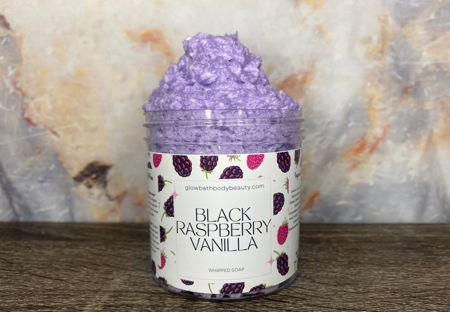 Black Raspberry Whipped Soap